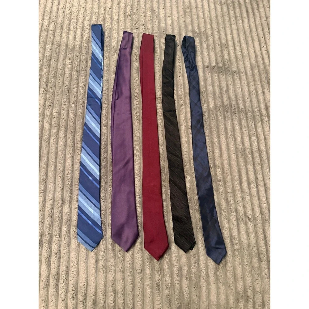 Express and Croft & Barrow‎ Lot of 5 ties